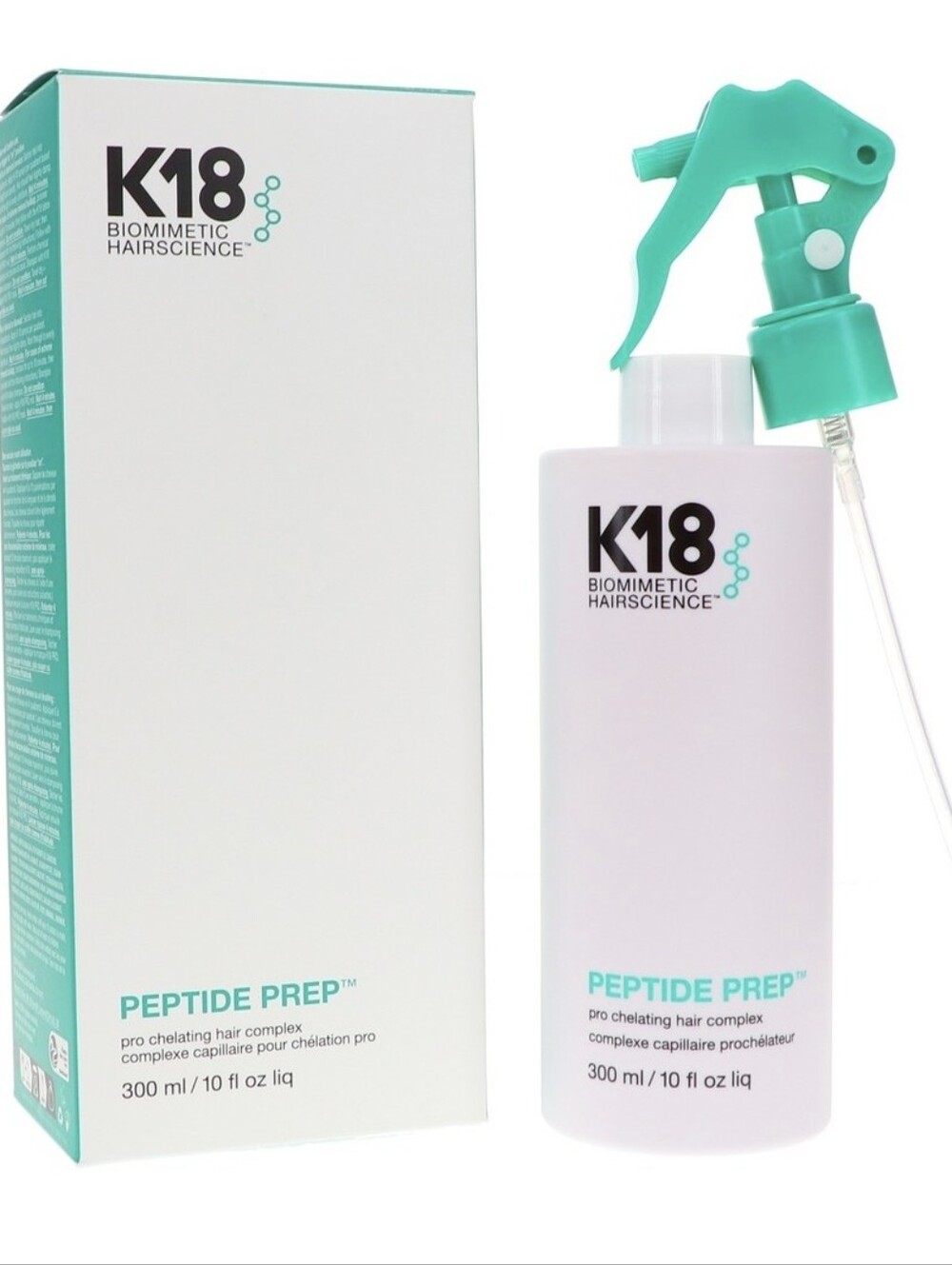 K18 Peptide Prep Pro Chelating Hair Complex 300ml / 10 Fl.oz. New